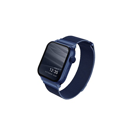 Correa Uniq Acero,Dante Marine para Apple Watch (38mm-40mm) Azul