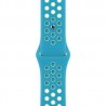 Correa Apple Nike Sport Azul Verde Gema Para Caja De 38-40-41 mm
