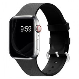 Correa NCO de Silicon p/Apple Watch 38/40mm Negra
