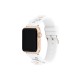 Correa Coach Apple Straps Silicón Blanca 14700054