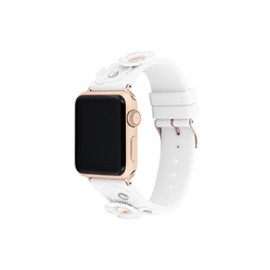 Correa Coach Apple Straps Silicón Blanca 14700054