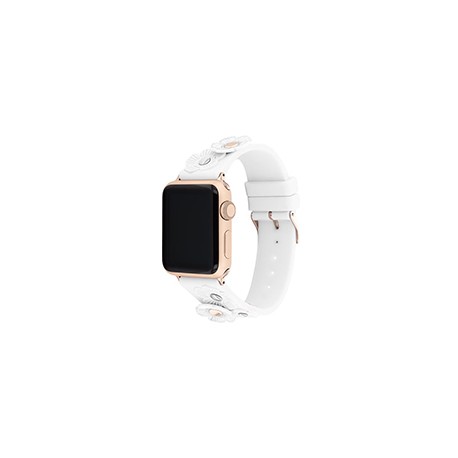 Correa Coach Apple Straps Silicón Blanca 14700054