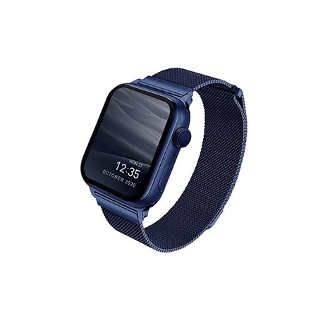 Correa Uniq Acero, Dante Marine para Apple Watch 42mm-44mm Azul