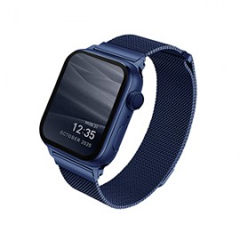 Correa Uniq Acero,Dante Marine para Apple Watch (38mm-40mm) Azul