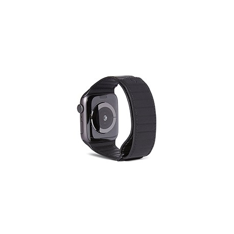 Correa Decoded Piel Negra Apple Watch 42/44mm Broche Magnetico