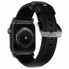 Correa Nomad para AppleWatch 42/44mm en Piel, Negro Negro