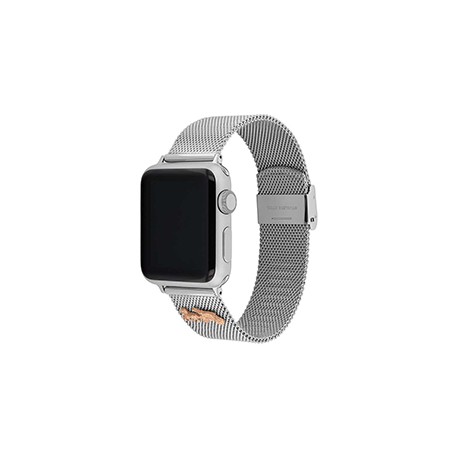 Brazalete Coach Para Apple Watch 38/40mm Acero Inoxidable Plateado 147