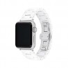 Brazalete Coach Para Apple Watch 38/40mm Cerámica Blanca 14700035