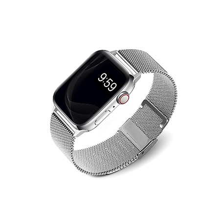 Correa NCO Apple Watch 38/40mm y 42/44mm Plata