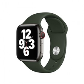 Correa Apple Deportiva Verde Chipre Para Caja De 38-40-41 mm