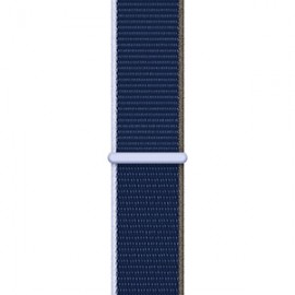 Correa Apple Loop Deportiva Azul Abisal Para Caja De 42-44-45 mm