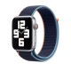 Correa Apple Loop Deportiva Azul Marino Para Caja De 42-44-45 mm